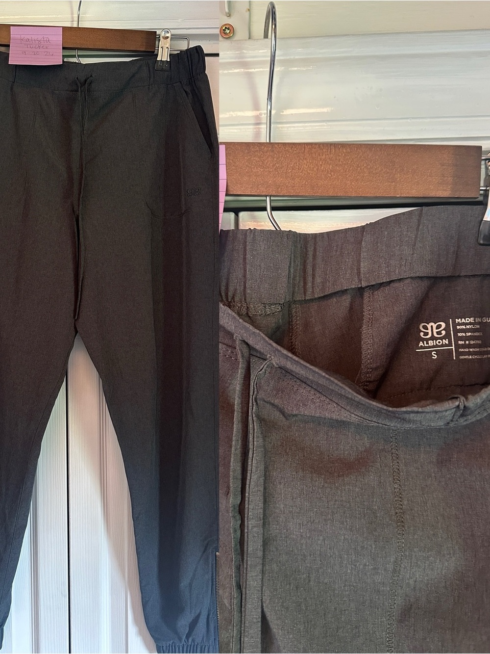Albion Joggers Heather Grey